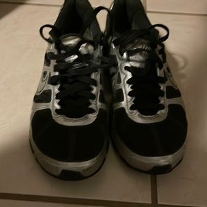 Nike Shox -Silver and Black , 6Y in Boys= Women’s size 8